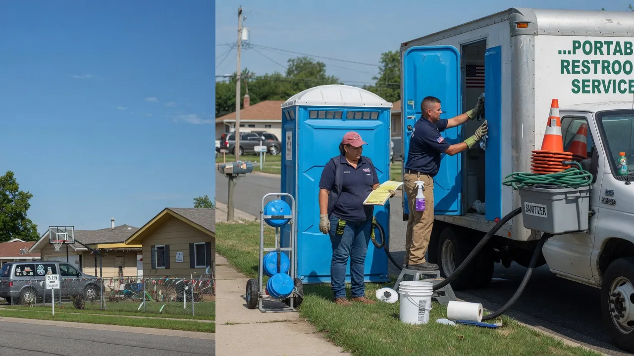 Portable Toilet Rental in Lesage, WV near me